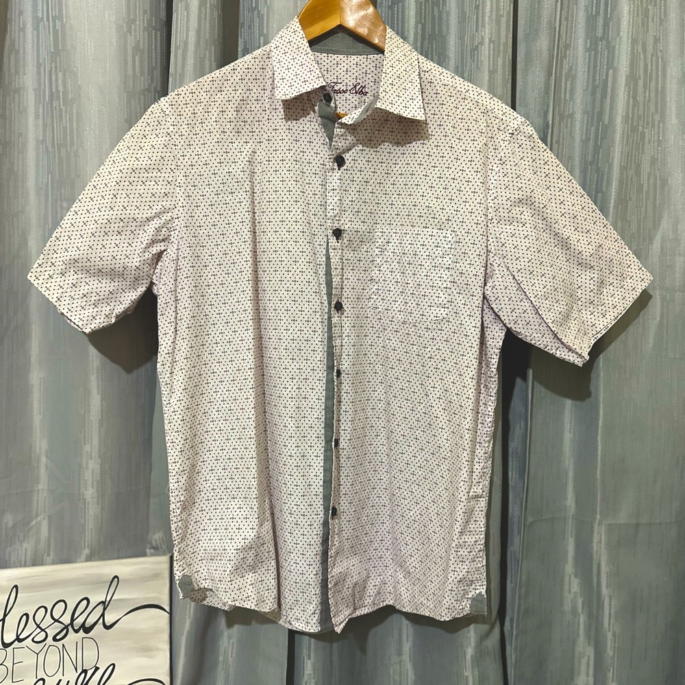Tasso Elba | Men’s Geo Print Button Down Shirt